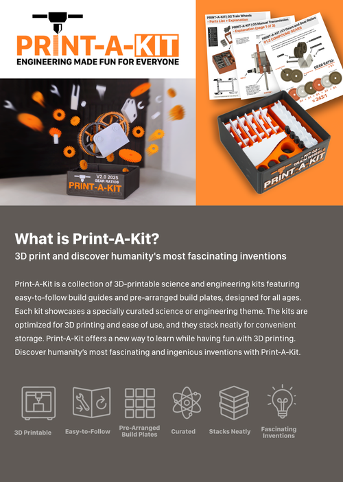 Print-A-Kit | Monthly Science and Engineering Kits for 3D Printing